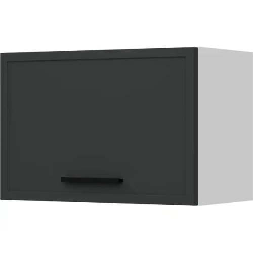 Навесной шкаф Неро 50x33.8x29 см DELINIA МДФ цвет графит