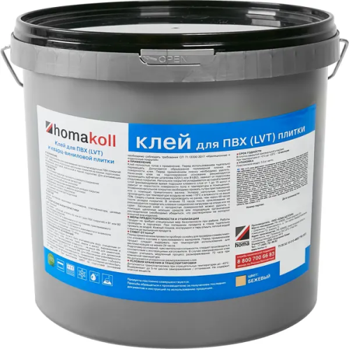Клей Homakoll для ПВХ и LVT-плитки 3.5 кг