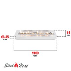 Топливный блок SteelHeat S-LINE 1100