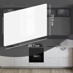Фасад кухонного шкафа Аша 39.7x25.3 см KONSENSA ДСП цвет белый