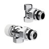 Набор термостатический осевой Royal Thermo Design 1/2М30х1,5 (Хром)