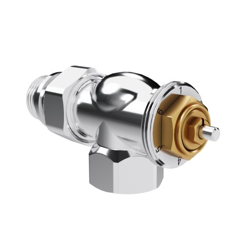 Набор термостатический осевой Royal Thermo Design 1/2М30х1,5 (Хром)
