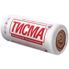 Утеплитель Тисма 50 мм 2 мата 1200x8300 мм 20 м²