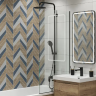 Декор настенный LB Ceramics Моррис 30x60.3 см глазурованный керамогранит матовый цвет шеврон