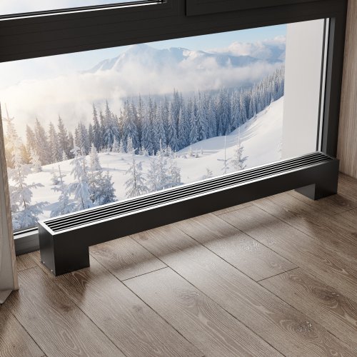 Конвектор напольный Royal Thermo STEP-80/130/700-1-N-BL-LG-BL
