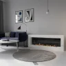 Биокамин SteelHeat WALL GRAND 1800 белый