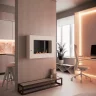Биокамин SteelHeat WALL GRAND 900 белый