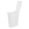 Корзина для белья Виолет Лофт 50л 45x60x26 см цвет белый