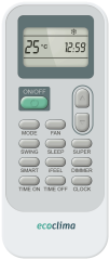 Настенный кондиционер Ecoclima ECW/I-HE07/AA-4R2 + EC/I-HE07/A-4R2, белый