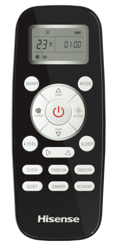 Инверторная сплит-система Hisense AS-09UW4RYDTG05B BLACK CRYSTAL DC Inverter