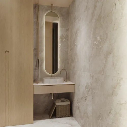 Глазурованный керамогранит Arcadia Ceramica Bella Beige 60x60 см 1.44 м² матовый цвет бежевый