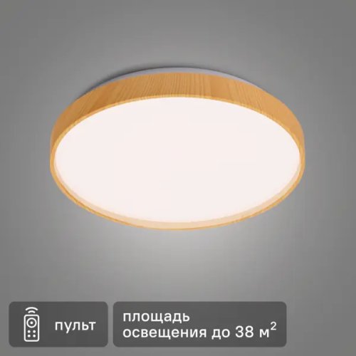 Светильник настенно-потолочный светодиодный Lumin Arte Starwood WH CLL46 60 Вт регулируемый белый свет цвет белый