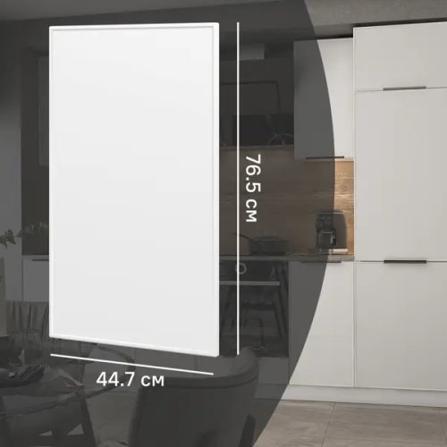 Фасад кухонного шкафа Инта 44.7x76.5 см KONSENSA МДФ цвет белый