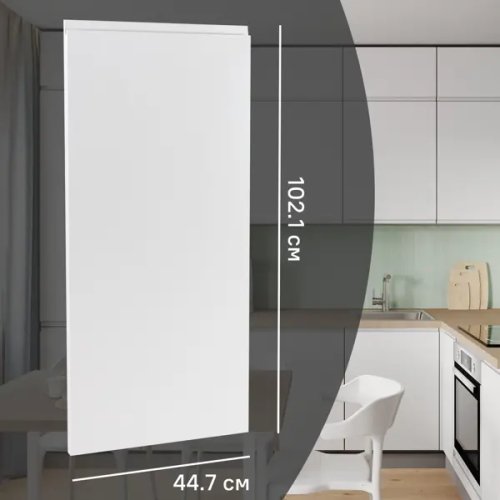 Фасад кухонного шкафа Токио 44.7x102.1 см KONSENSA МДФ цвет белый