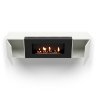 Тумба с биокамином Firelight BFP-P1600 белая