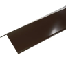 Конек плоский 146x146 мм 2 м 0.4 мм цвет RAL 8017 коричневый
