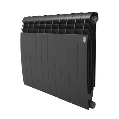 Радиатор биметаллический Royal Thermo BILINER B 500 Чёрный - 10 секц.