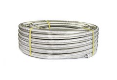 Труба гофр. из нерж. стали SS304 Stahlmann 25А, отожженная, 30м