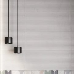 Настенная плитка Gracia Ceramica Тайм 03 25x60 см 1.2 м² цвет белый