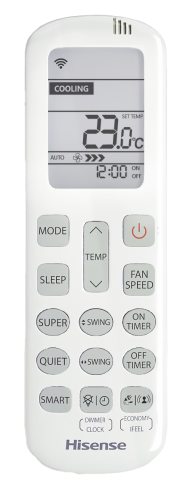 Инверторная сплит-система Hisense AS-13UW4RVETS00 LUX Design SUPER DC Inverter