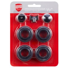 Набор присоединительный Royal Thermo 1/2'' black