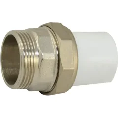 Муфта разъемная РВК 1 1/4"x40 мм НР полипропилен 020547