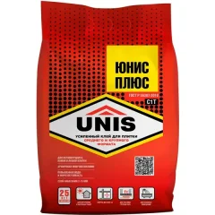 Клей для плитки C1TE Unis Плюс 5 кг