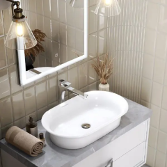 Плитка настенная KREAFORTA Руасси 9.9x20 см 0.792 м² цвет бежевый