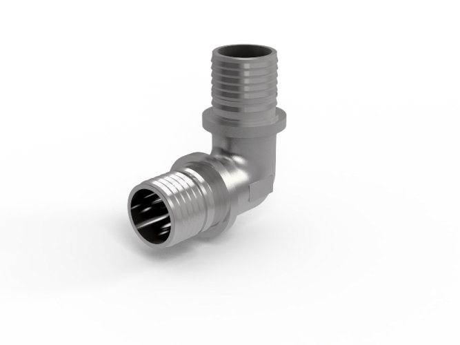 Уголок Royal Thermo соединительный НР 25 x 1
