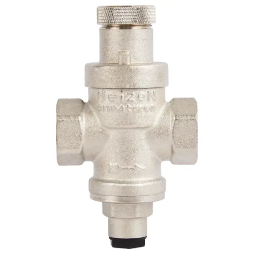 Редуктор давления поршневой Heizen 304C 1/2" ВР латунь