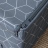 Короб для хранения Spaceo 36x16.5x28 см полиэстер цвет синий