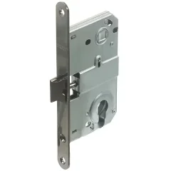 Защёлка под цилиндр под ключ EDS-50-85 KEY с ключом сталь цвет графит