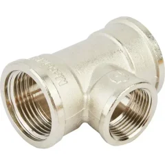 Тройник переходной Stout 1"x3/4"x1" ВР мм латунь SFT-0022-001341