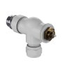 Набор термостатический осевой Royal Thermo Design Pro 15мм М30х1,5 (Белый)