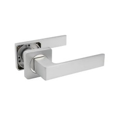 Дверная ручка на розетке Edson EDS-25-QR1 без запирания цвет хром