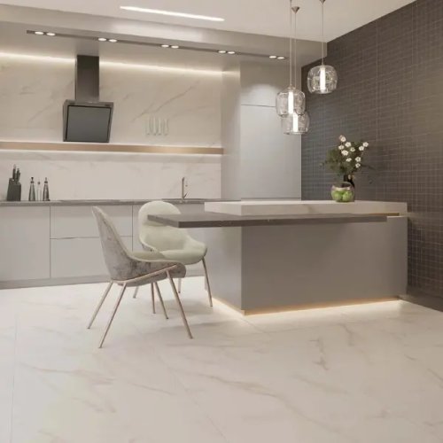 Глазурованный керамогранит Estima Мелоди MO102 60x120 см 1.44 м² неполированный цвет бело-бежевый