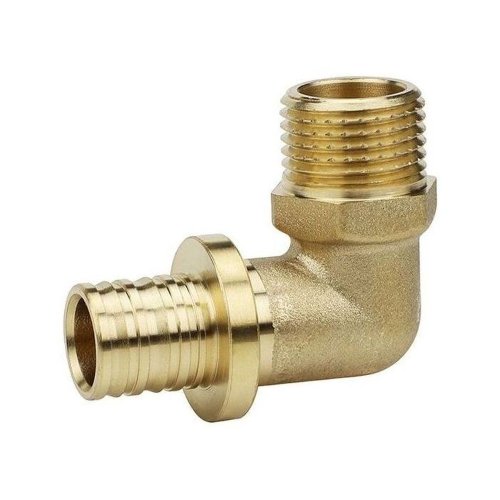 Угол VARMEGA Slide-fit 90 гр., НР, 20x3/4, аксиальный, латунь, VM51414