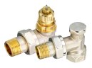 Набор термостатический для радиатора угловой ROYAL THERMO 3/4 Click