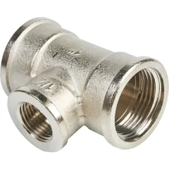Тройник переходной Stout 1"x1/2"x1" ВР мм латунь SFT-0022-001121