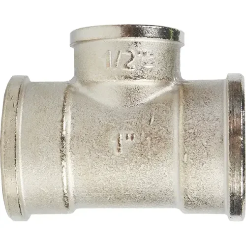 Тройник переходной Stout 1"x1/2"x1" ВР мм латунь SFT-0022-001121